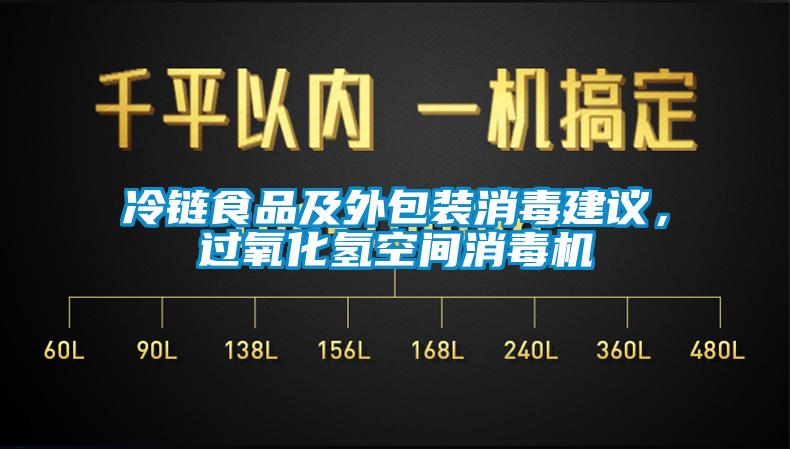 冷鏈食品及外包裝消毒建議，過氧化氫空間消毒機