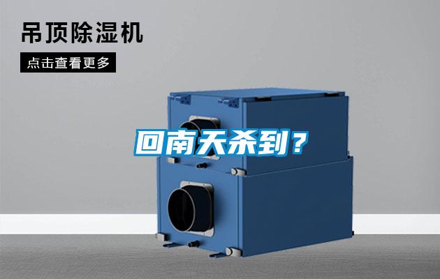 回南天殺到？