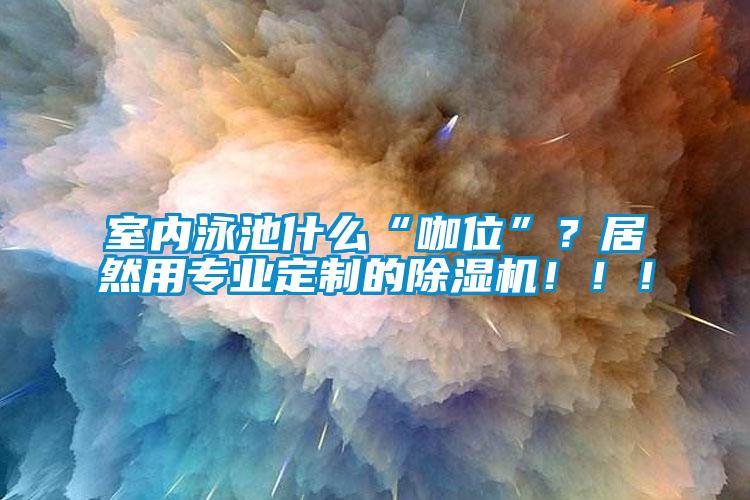 室內泳池什么“咖位”？居然用專業定制的除濕機?。。?/></p>
						    <p style=