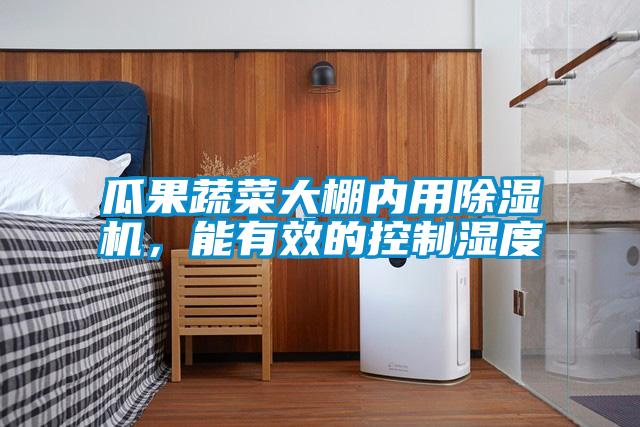 瓜果蔬菜大棚內用除濕機，能有效的控制濕度