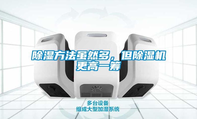 除濕方法雖然多，但除濕機更高一籌