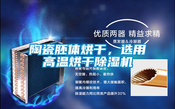 陶瓷胚體烘干，選用高溫烘干除濕機