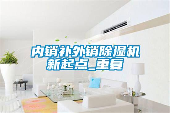 內(nèi)銷補(bǔ)外銷除濕機(jī)新起點_重復(fù)