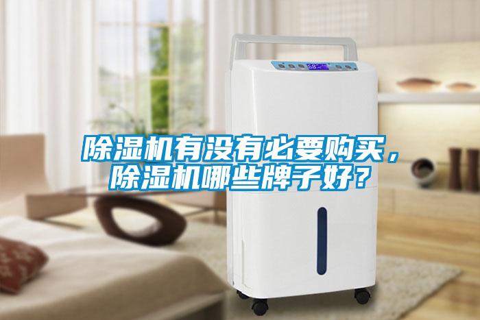 除濕機有沒有必要購買，除濕機哪些牌子好？