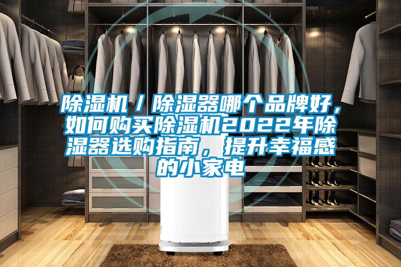 除濕機(jī)／除濕器哪個(gè)品牌好，如何購買除濕機(jī)2022年除濕器選購指南，提升幸福感的小家電