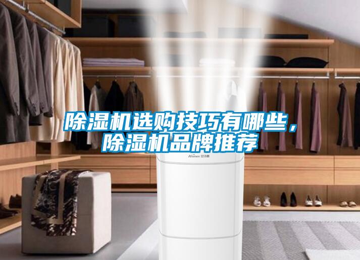 除濕機選購技巧有哪些，除濕機品牌推薦