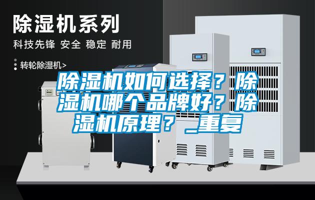 除濕機如何選擇？除濕機哪個品牌好？除濕機原理？_重復