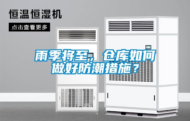雨季將至，倉庫如何做好防潮措施？