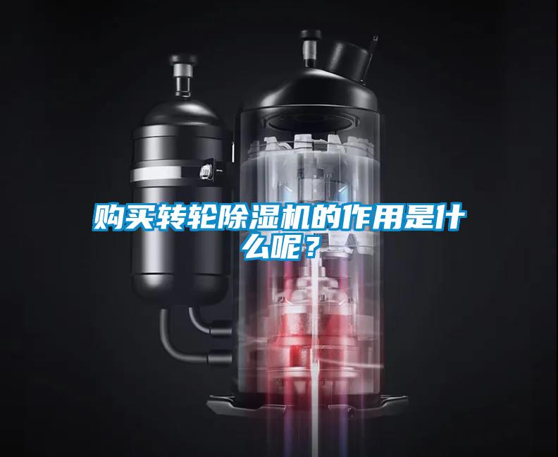 購買轉(zhuǎn)輪除濕機的作用是什么呢？