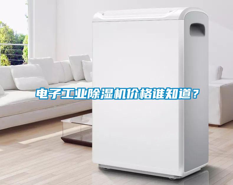電子工業(yè)除濕機(jī)價格誰知道？