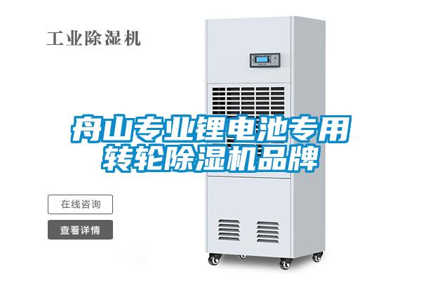 舟山專業(yè)鋰電池專用轉輪除濕機品牌