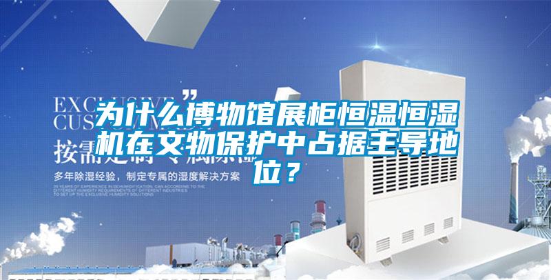 為什么博物館展柜恒溫恒濕機(jī)在文物保護(hù)中占據(jù)主導(dǎo)地位？