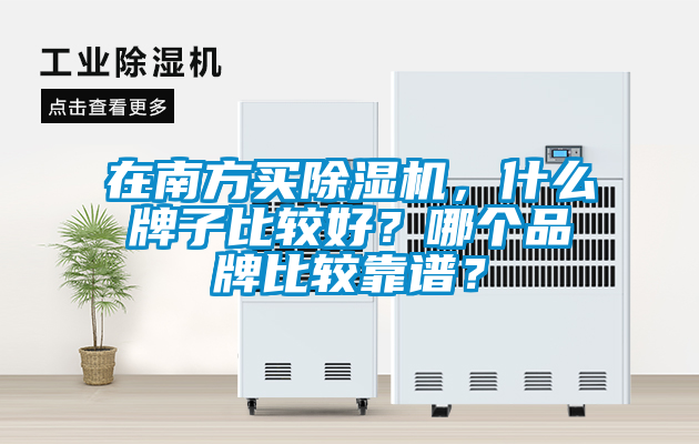 在南方買除濕機(jī)，什么牌子比較好？哪個(gè)品牌比較靠譜？