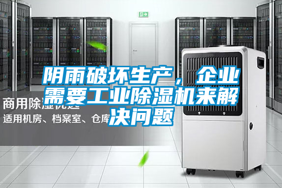陰雨破壞生產，企業需要工業除濕機來解決問題