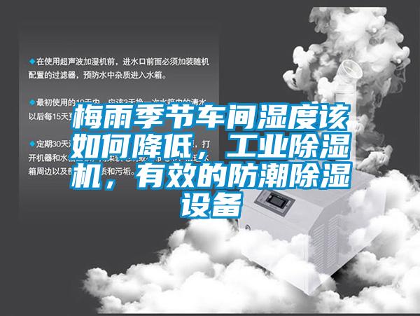 梅雨季節車間濕度該如何降低，工業除濕機，有效的防潮除濕設備