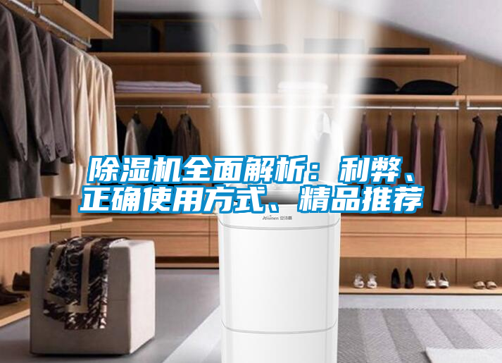 除濕機全面解析：利弊、正確使用方式、精品推薦