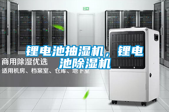 鋰電池抽濕機，鋰電池除濕機