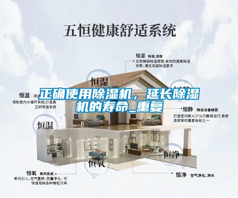 正確使用除濕機，延長除濕機的壽命_重復