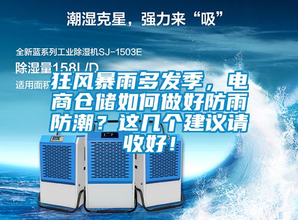 狂風(fēng)暴雨多發(fā)季，電商倉儲如何做好防雨防潮？這幾個建議請收好！