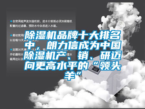除濕機品牌十大排名中，朗力信成為中國除濕機產(chǎn)、銷、研邁向更高水平的“領(lǐng)頭羊”