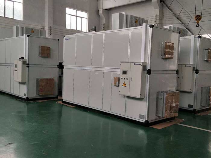 濟南銘威化工鋰電池鈷酸鋰零下40℃露點，三臺全新風轉(zhuǎn)輪除濕機組